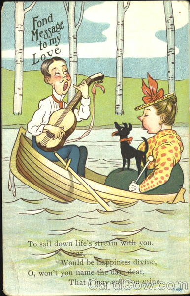 Fond Message To My Love Romance & Love