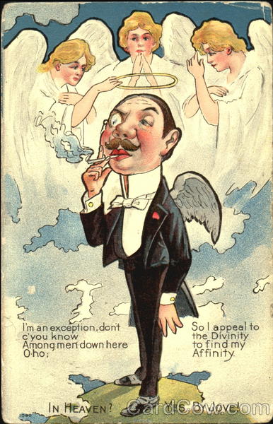 In Heaven? Yes, By Jove! Comic, Funny