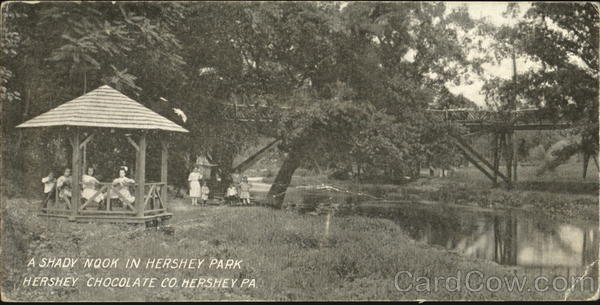 A Shady Nook In Hershey Park Pennsylvania