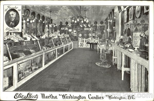 Elie Sheetz Martha Washington Candies, 507 12th St. District of Columbia