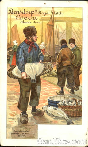 Bensdorp's Royal Dutch Cocoa Amsterdam Advertising