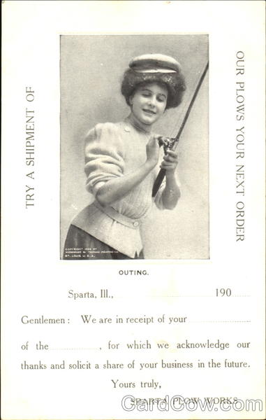 Sparta Plow Works Illinois Advertising