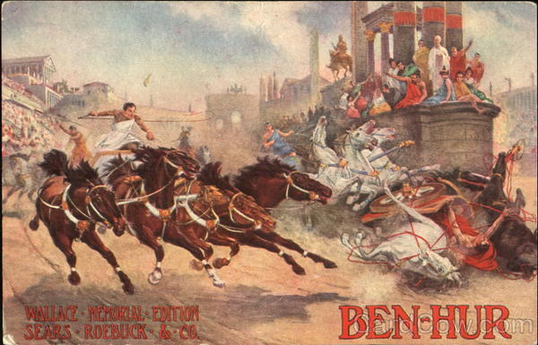 Wallace Memorial Edition Ben-Hur Advertising