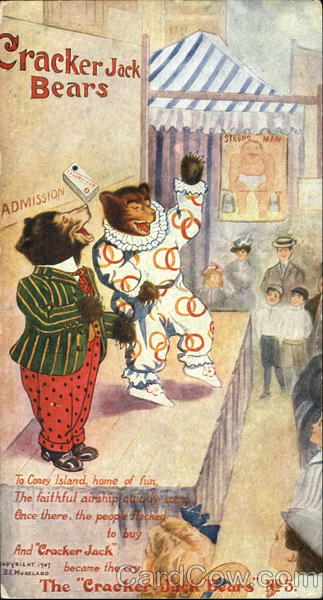 Cracker Jack Bears #5 Advertising