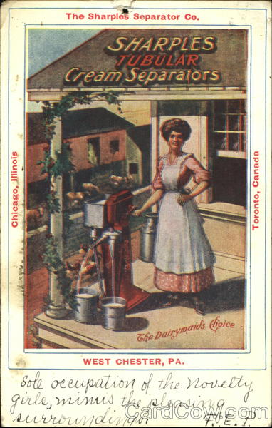 The Dairymaid's Choice Advertising