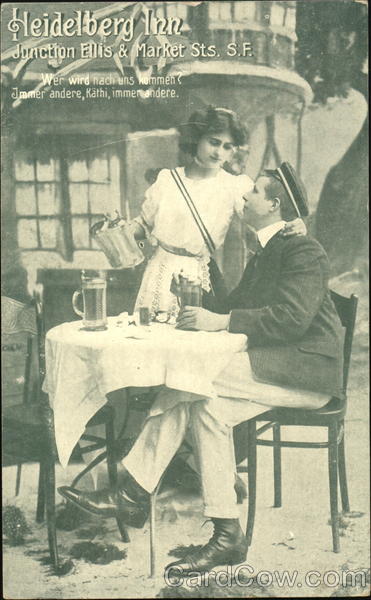 Heidelberg Inn, Junction Ellis & Market Sts. San Francisco California