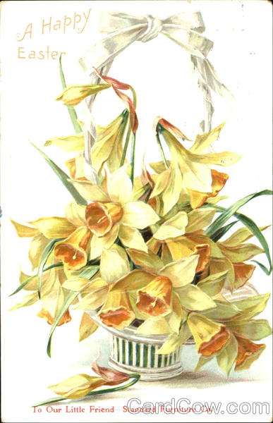 A Happy Easter Flowers