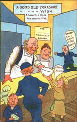 A Good Old Yorkshire Wish Postcard