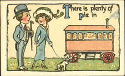There Is Plenty Of Pie In Postcard