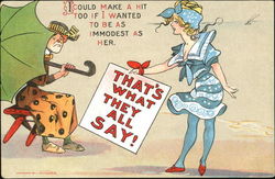 That's What They All Say Postcard