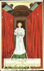 I Have Forgotten The Number Postcard