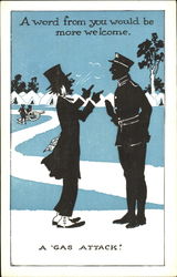 A Word From You Would Be More Welcome Postcard