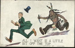 All I Want Is A Little Bit Off The Top Postcard