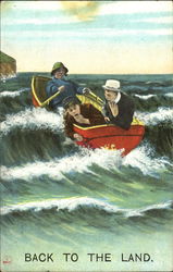 Back To The Land Postcard