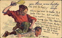 Yes Those Were Happy Days Postcard