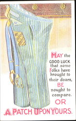 A Patch Upon Yours Postcard