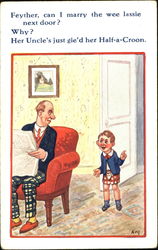 Marry the Girl Next Door? Postcard