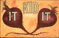 Beet it Kid Postcard