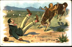 My Hoarseness Has Left Me Postcard