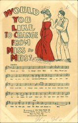 Would You Like To Change From Miss To Mrs? Would You Like To Change From Miss To Mrs?