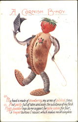 A Cornish B-Hoy Fantasy Postcard Postcard