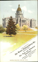 Denver Lithographing Co. Postcard