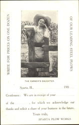 Sparta Plow Works Postcard