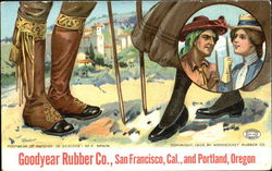 Footwear Of Nations Spain Postcard
