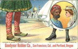 Footwear Of Nations India Postcard