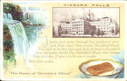 Home of Shredded Wheat Postcard