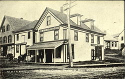 McCann's Corner, Baring & Main Streets Milltown, ME Postcard Postcard