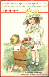 To Our Little Friend Valentine Greetings Postcard