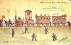 Our Local Express Postcard