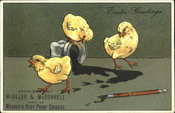 McAllen & McDonnell Warner's Rust Proof Corsets Postcard