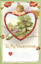 To My Valentine Postcard