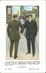 Daniels Suits Postcard