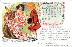 Tige's Bonnet Postcard