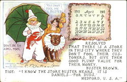 You Cant Fool Me Buster Postcard