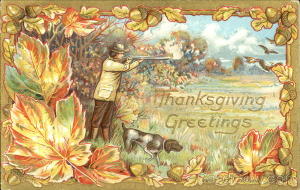 Thanksgiving Greetings Men