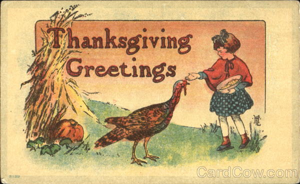 Thanksgiving Greetings Turkeys