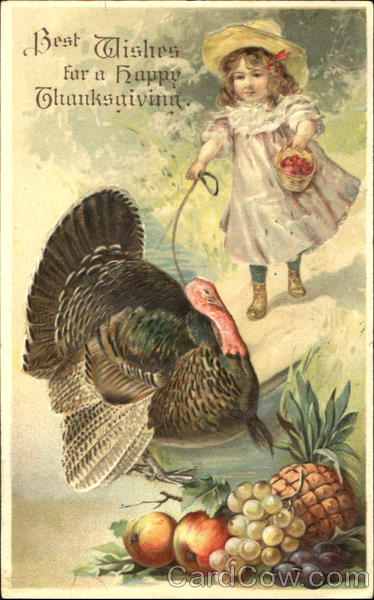 Best Wishes For A Happy Thanksgiving Children