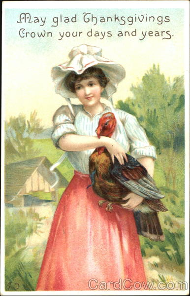 May Glad Thanksgiving Crown Your Days And Years Women