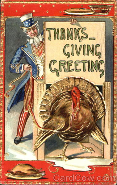 Thanksgiving Greeting Patriotic