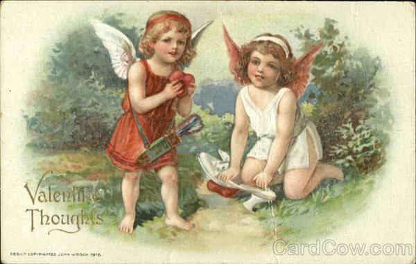 Valentine Thoughts Cupid
