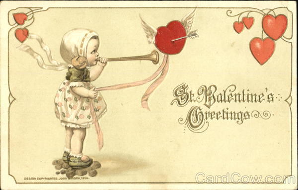 St. Valentine's Greetings J. Freixas Hearts