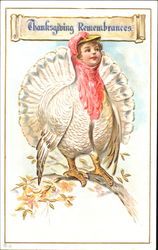 Thanksgiving Remembrances Postcard