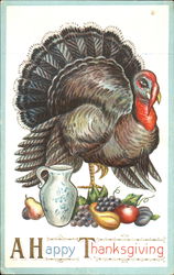 A Happy Thanksgiving Postcard