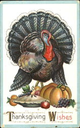 Thanksgiving Wishes Postcard