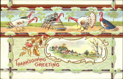 Thanksgiving Greeting Postcard