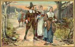 Thanksgiving Day Postcard